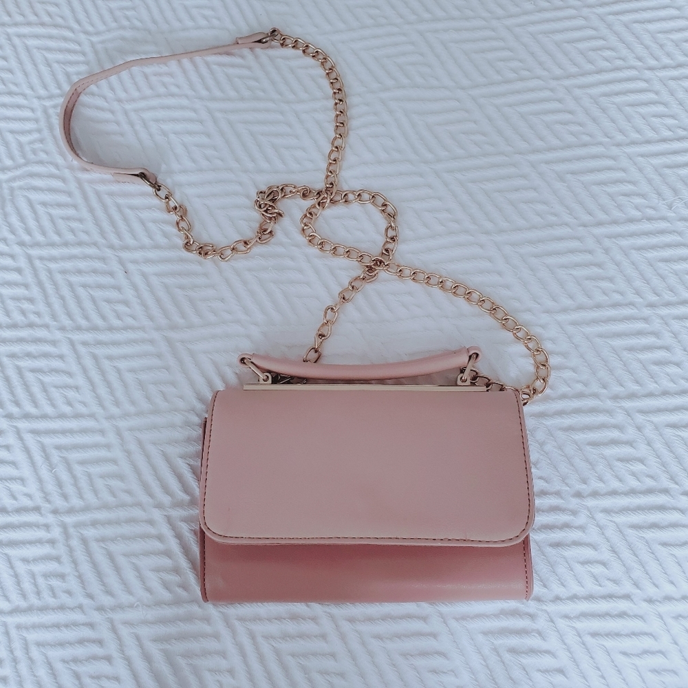 Mini Clutch Crossbody Purse Pastel pink- by Call it Spring​